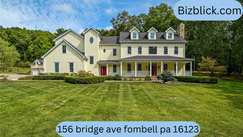 156 bridge ave fombell pa 16123