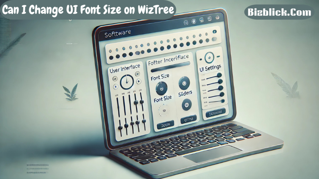 Can I Change UI Font Size on WizTree
