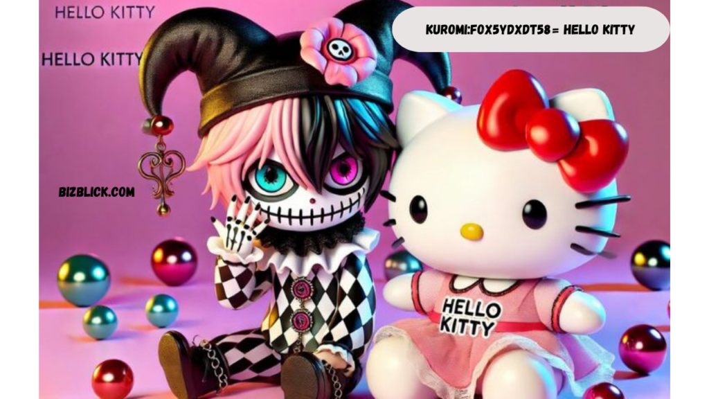 kuromi:fox5ydxdt58= hello kitty