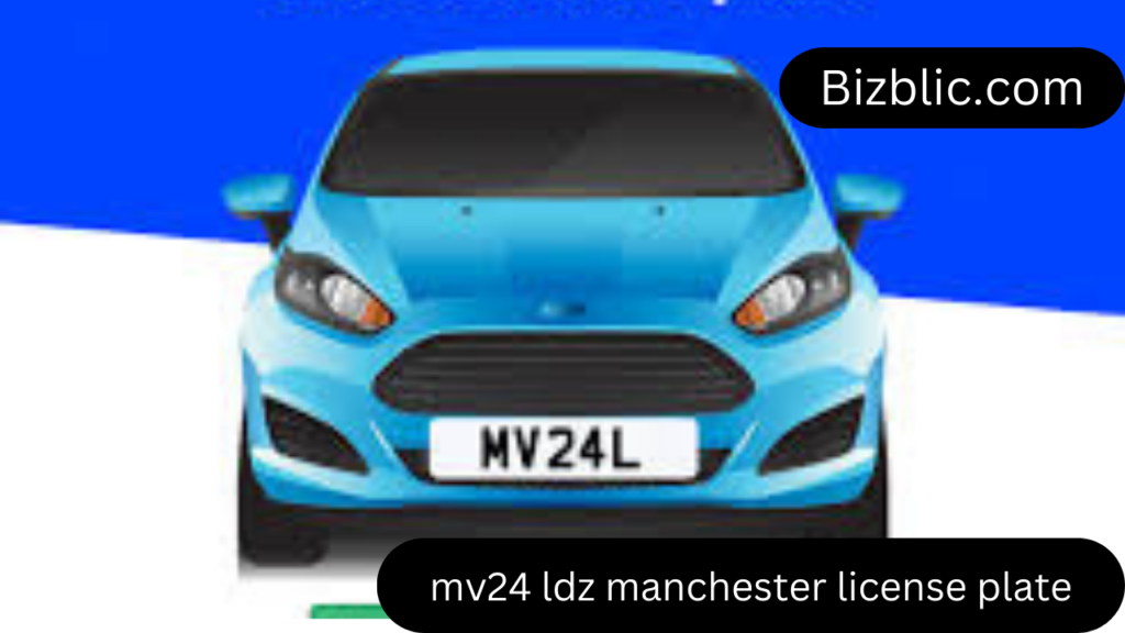 mv24 ldz manchester license plate