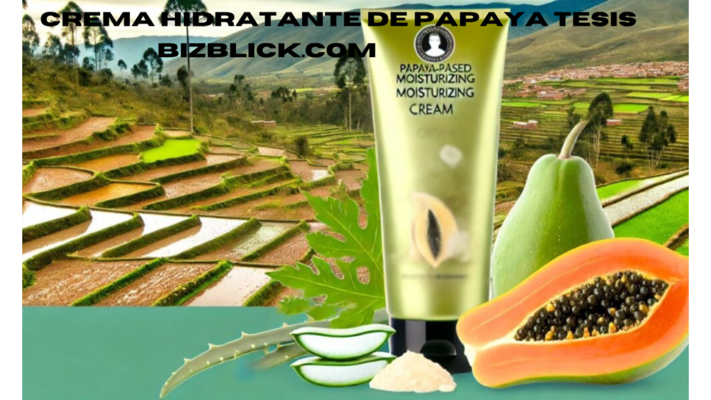 crema hidratante de papaya tesis