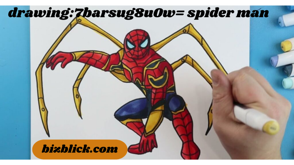 drawing:7barsug8u0w= spider man