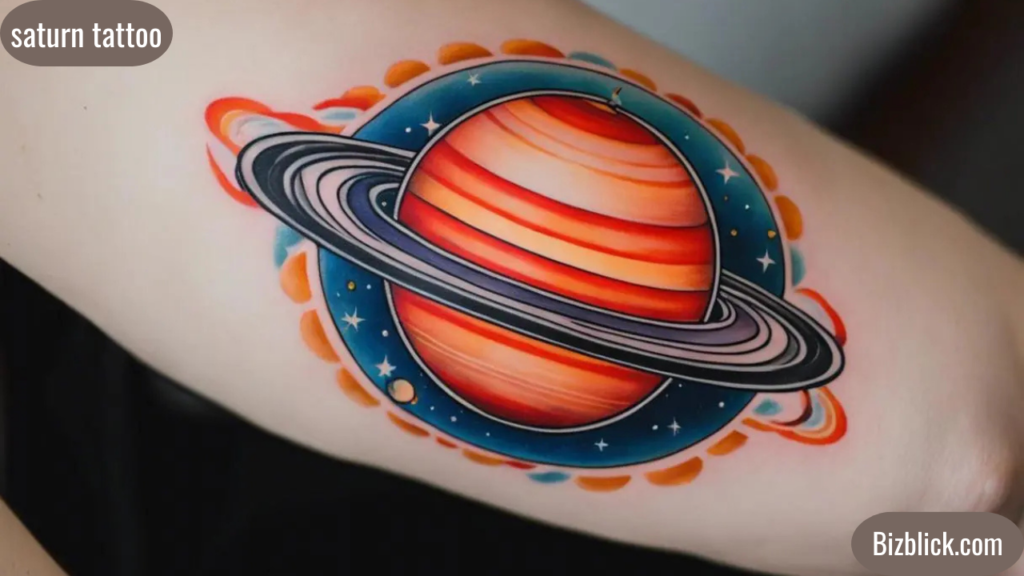 saturn tattoo