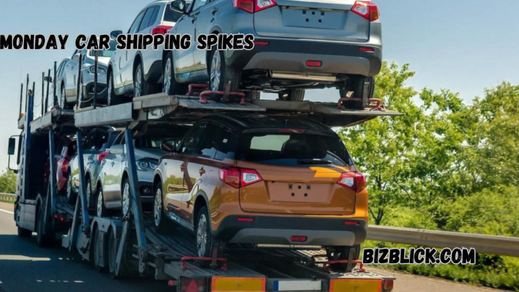 Monday Car Shipping Spikes